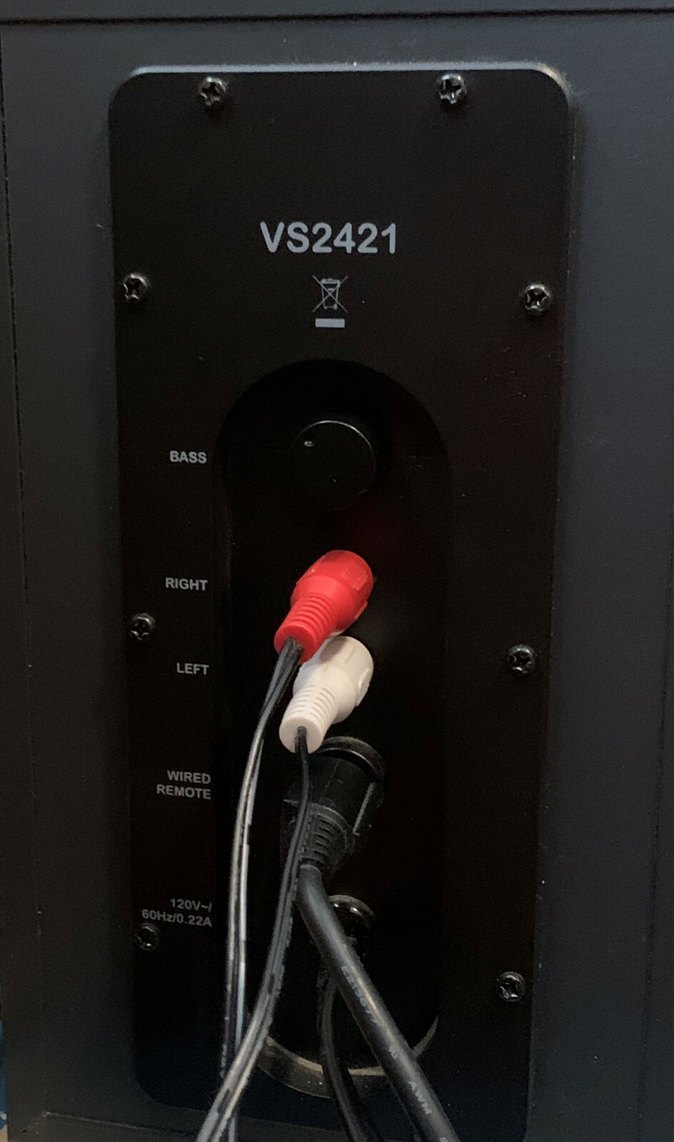 altec lansing vs2421 wired remote