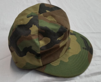 GORE-TEX 迷彩柄耳あて付きキャップ　ビンテージ Vintage Gore-Tex Woodland Camo Hunting Military Baseball Ear Flap
