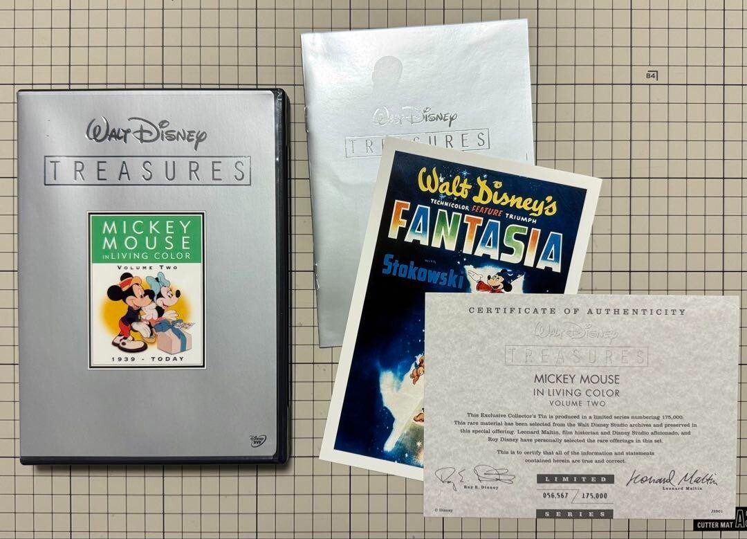 Walt Disney Treasures（リージョン1/DVD）12巻まとめ Walt Disney Treasures DVD Lot Of 12 Mickey Donald Pluto