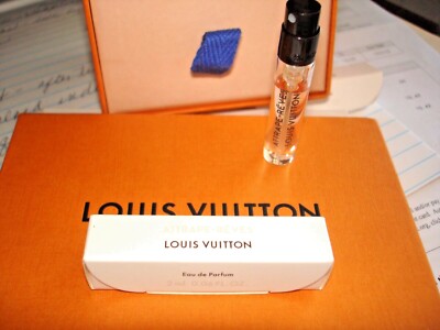 NIB & AUTHENTIC LOUIS VUITTON PARFUM FRAGRANCE SPRAY SAMPLE, 0.06 oz/2ml
