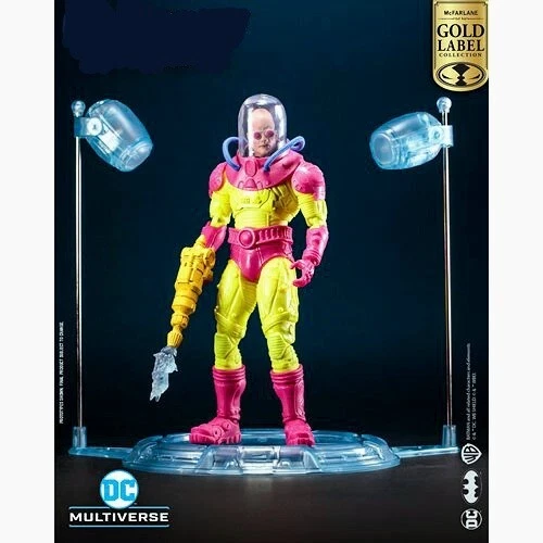 DC MULTIVERSE MR. FIGURA FREEZE GOLD LABEL LUZ NEGRA 7" MR. ZERO MCFARLANE Foto 2 de 4
