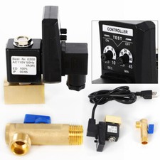 Compressor Automatic Electronic Timed Air Tank Water Moisture Drain Valve Timer