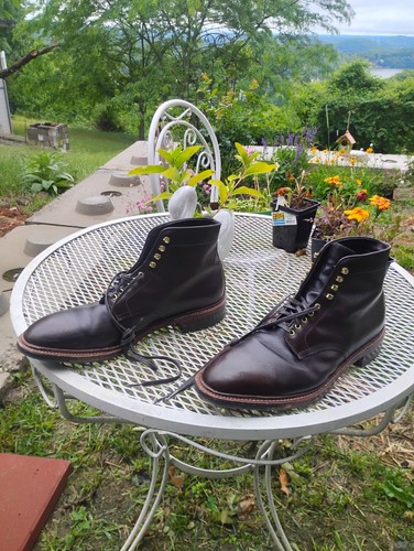 Alden Stiefel Größe 12 D8829HC dunkelbraun alpin (748,00 $ Einzelhandel)