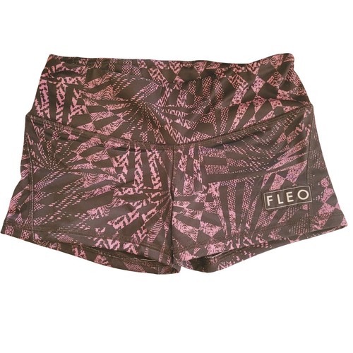 Fleo Athletic Shorts Bundle High Rise Running Gym Workout Small Purple ...