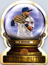 2022 Topps Gypsy Queen #CG-13 Nick Madrigal Crystal Gazing Die Cut