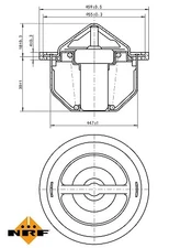 Fits 306 406 Xsara 1.8 1.9 D TD 2.0 + Other Models Firstpart Thermostat Coolant
