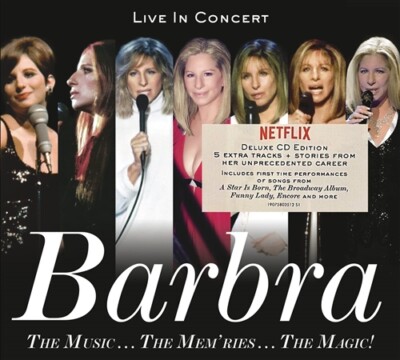 BARBRA STREISAND - THE MUSIC MEMORIES MAGIC LIVE IN CONCERT Audio 2 CD Deluxe Ed