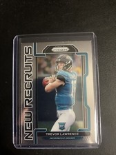 2021 Panini Prizm Football Trevor Lawrence New Recruits #NR-1 Jaguars Rookie
