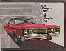 Vintaqge 1967 Chrysler New Yorker Town Country 300 Newport Color Brochure Vintaqge 1967 Chrysler New Yorker Town Country 300 Newport Color Brochure