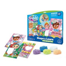 Ts Playfoam Shape  Learn Character Cards Build Vocabulary  Fine Motor Skills W
