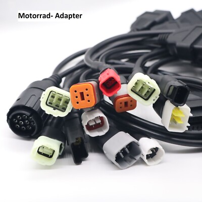 Adapter Motorrad OBD2 Adapterkabel für Yamaha KTM Ducati Euro5 Harley Honda u.a.