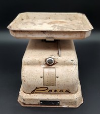 Ancienne Balance de Ménage PERCA Blanc 0 à 5 kg Vintage années 50/60