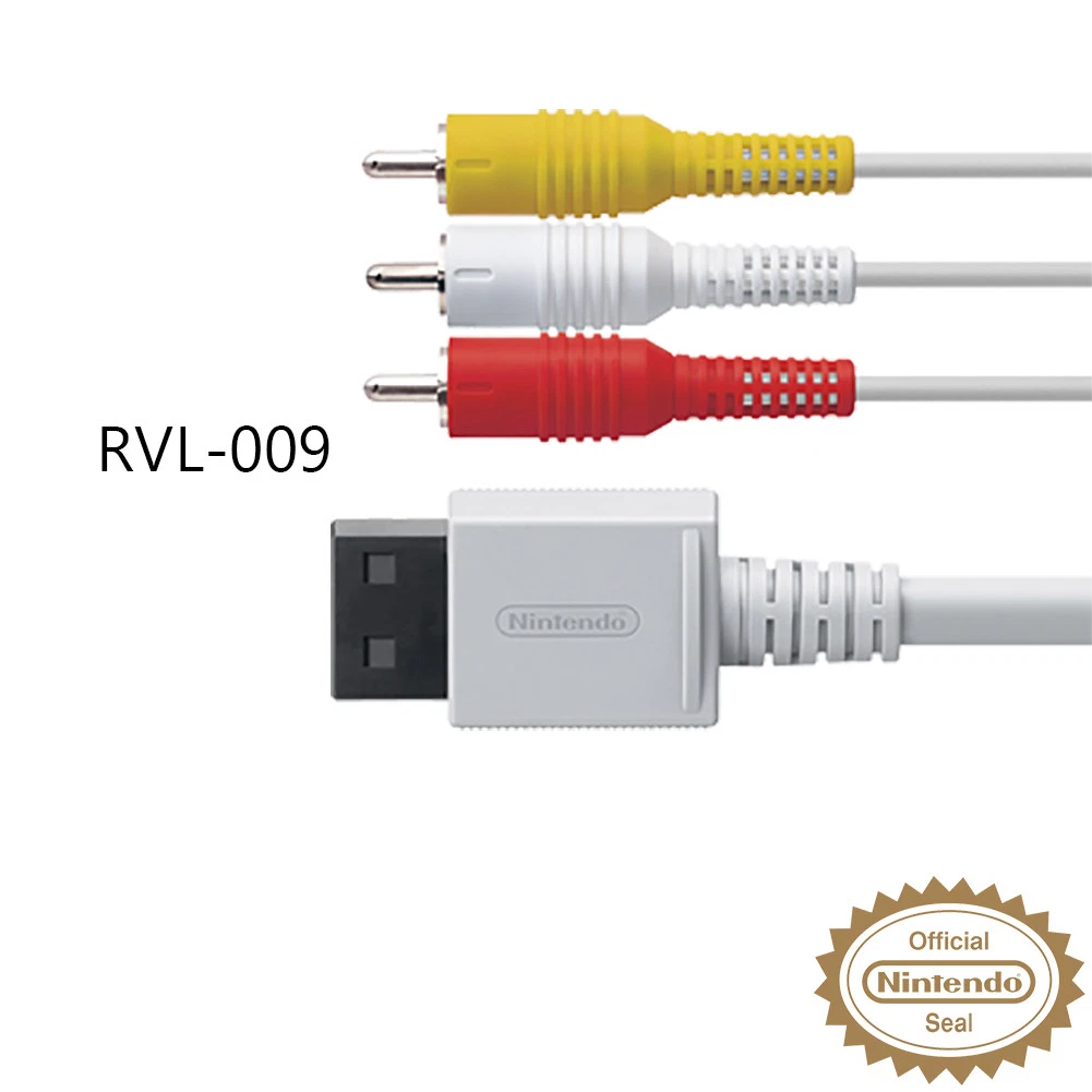 Nintendo Wii S-Video and AV 2-in-1 Cable