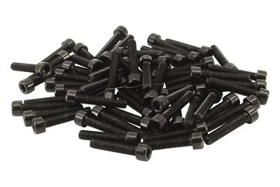 Humbucker P90 Metric M3 HEX Head Pole Screws Black Qty 60