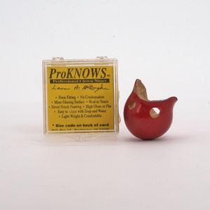 Vintage ProKnows Red Clown Nose Professional w Case Size BS-2 No Latex McBryde