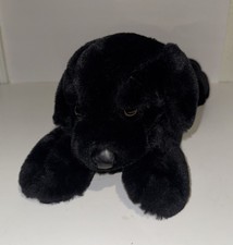 FAO SCHWARTZ BLACK LAB PUPPY PLUSH 23