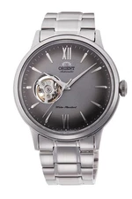 Orient Automatic Open Heart Grey Dial Stainless Steel Watch RA-AG0029N10B 40.5mm