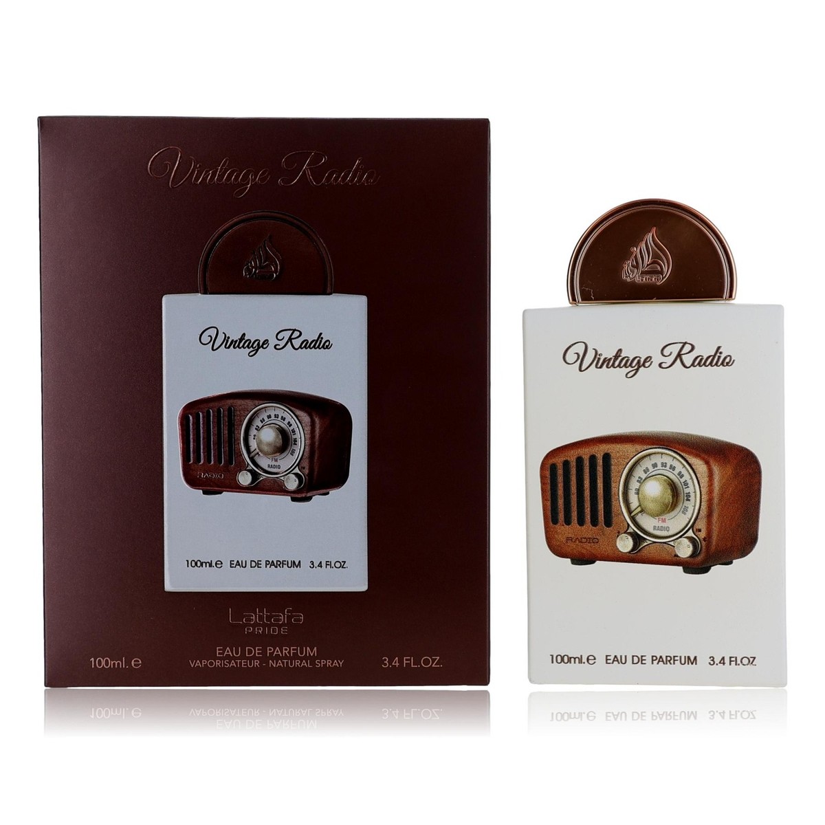 Vintage Radio by Lattafa, 3.4 oz EDP Spray for Unisex | eBay