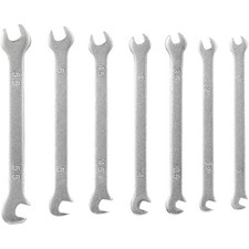 Toolcraft Spanner Set 7pc 3-5.5mm Double-Ended Angled Heads