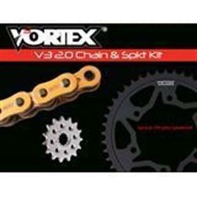 Vortex Sprocket/Chain Kit Gold CKG4132