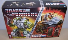 Transformers X GI Joe Autobot Kup Triple T W/ Sgt Slaughter & Leatherneck Hasbro