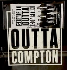 Ticket & Oversized Booklet Japanese premiere of N.W.A. Straight Outta Compton