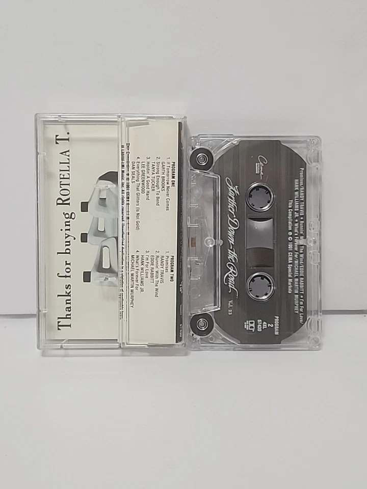 Farther Down the Road - Volume 23 (Cassette, 1991, Cema) Collin Raye,Vince Gill - Image 2 of 4