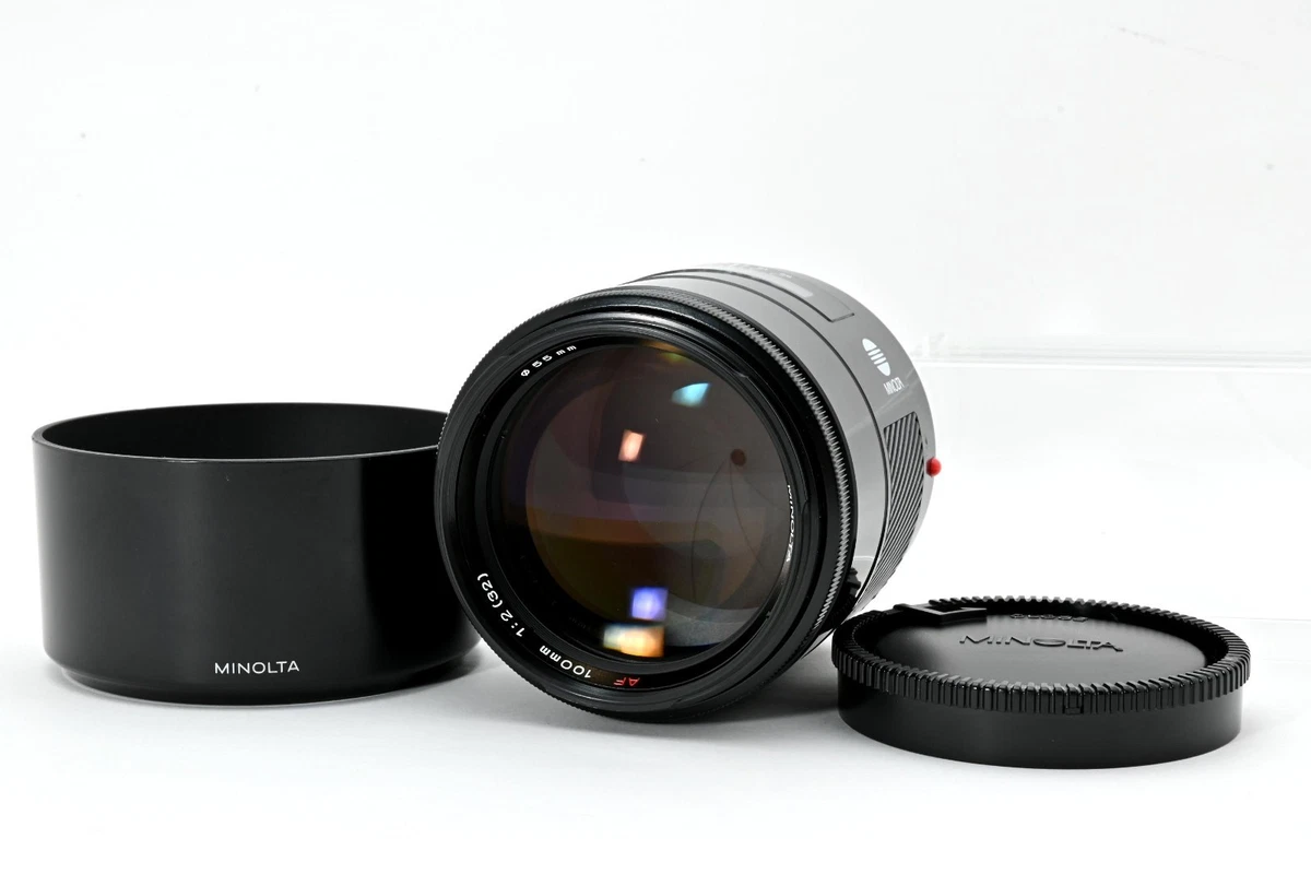 Minolta f/2 Camera Lenses 100mm Focal for sale | eBay