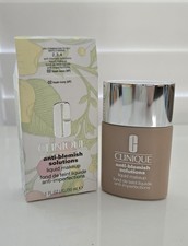 Clinique Anti Blemish Solutions Liquid Foundation Fresh Ivory 02 (VF) 30ml New