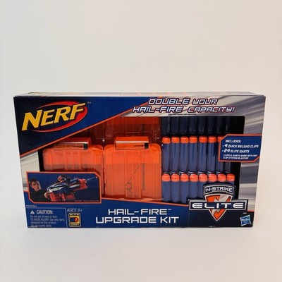 Hasbro Nerf Hail Fire Upgrade Kit 4 Quick Reload Clips Brand New Factory Sealed