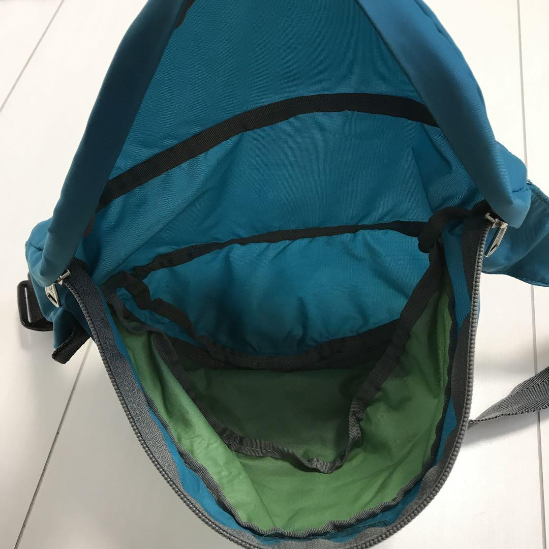 MontBell 90's Waist Bag Pouch Green Emerald Used Outdoor MontBell 90's Waist Bag Pouch Green Emerald Used Outdoor