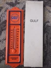 Gulf Thermometer Vintage Style Metal Wall Sign Replica From The '80s