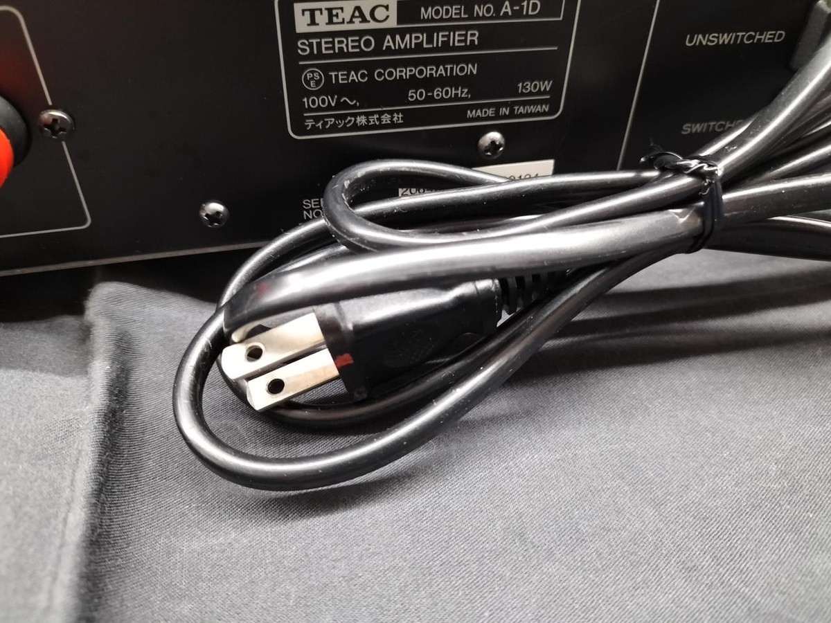TEAC A-1D Integrated Amplifier Good Condition Unit Only from Japan