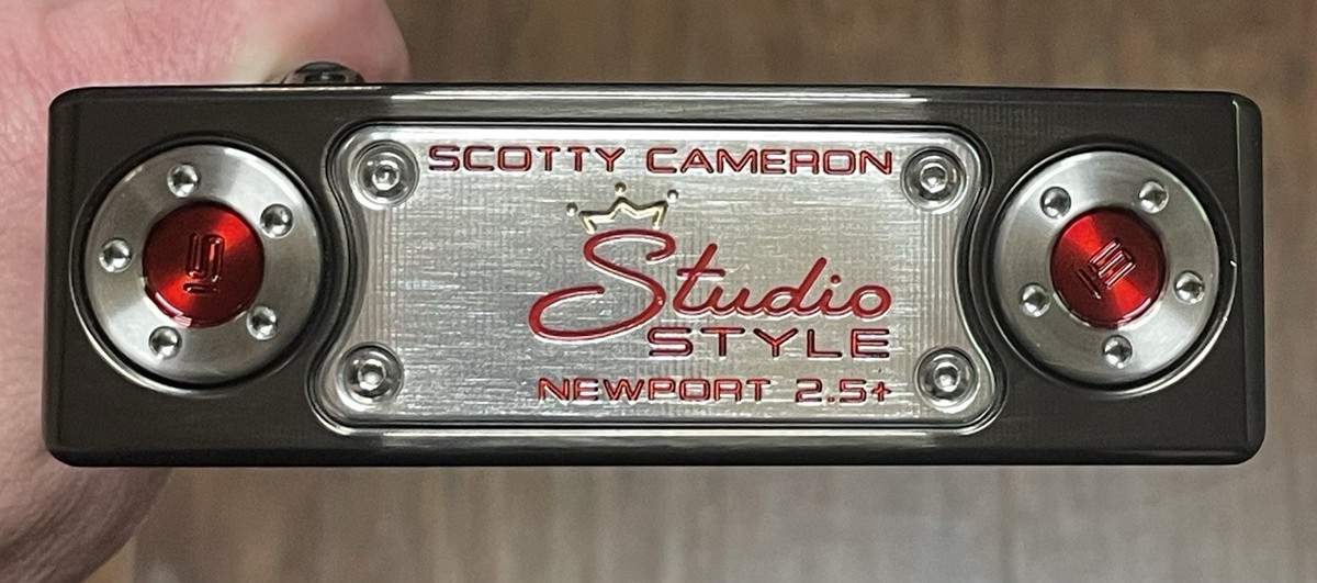 Scotty Cameron Studio Style Newport 2.5 Putter - LH - New
