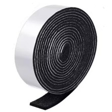 Self-Adhesive Felt Tape - Black Strips for Floors, Furniture, DIY Projects