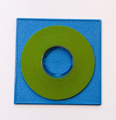 Light GREEN Chartpak Pressure Sensitive Graphics Tape 1/16'' 6216