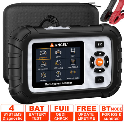 ANCEL AD720 Car Scanner OBD2 Diagnostic Tool ABS SRS AT Engine Check Code Reader