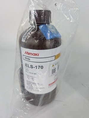 Mimaki UV Ink ELS-170 Bottle - White - New **EXPIRATION 12.15.26**