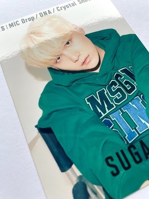 BTS SUGA 未公開写真ポストカード LINE MUSIC 当選 BTS SUGA 未公開写真ポストカード LINE MUSIC 当選 BTS SUGA 未公開