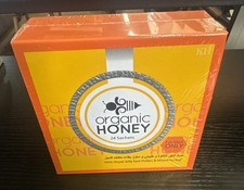 Organic Honey infused W/Natural Jelly, Honey Bee Pollen 24 Sachets Fast Shipping