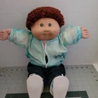 Vintage Cabbage Patch Kids 1978 1982 Brown Hair Brown Eyes Dimple READ