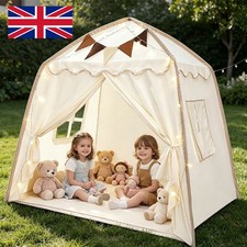 Play Tent Kids Play Tent w/ Light Portable Breathable Lightweight For Indoor Use