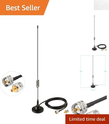 High-Performance Dual Band Mobile Radio Antenna - Lightweight & Easy to Install