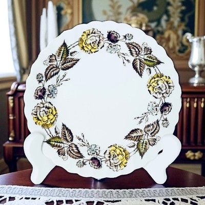 Johnson Brothers FAIRWOOD Multicolored Floral Leaves Bread & Butter Plate NEW