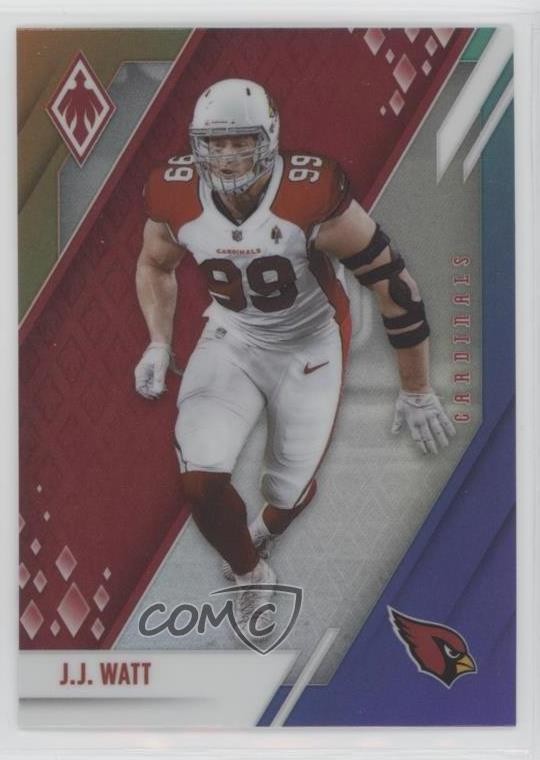 2021 Panini Phoenix Color Burst JJ Watt #6 5z0