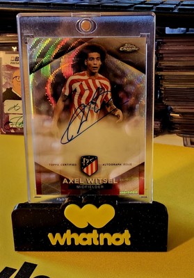 Topps Chrome On Card Autograph Axel Witsel Zu 49, Athletico Madrid