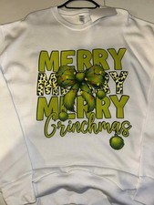 MERRY MERRY MERRY GRINCHMAS CHRISTMAS JUMPER