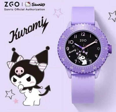 Kuromi Sanrio Limited Analog Limited Overseas Collaboration ZGO Wrist Watch New