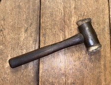 VINTAGE THOR RAWHIDE DEAD BLOW HAMMER CLASSIC CAR KNOCK OFF HAMMER OLD TOOLS