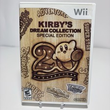 Kirby's Dream Collection Special Edition Nintendo Wii Complete CIB No Outer Box